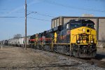 Eastbound manifest closes in on the yard